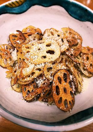 れんこんチップ*粉チーズ味-レシピのメイン写真