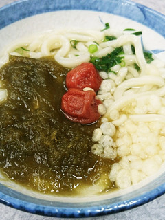 梅ととろろ昆布のうどん-レシピのメイン写真