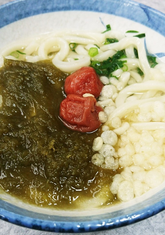 梅ととろろ昆布のうどん-レシピのメイン写真