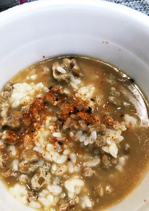 カップ麺の〆に納豆リゾット-レシピのメイン写真