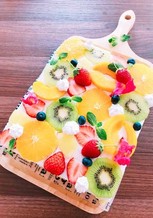 贅沢フルーツケーキ-レシピのメイン写真