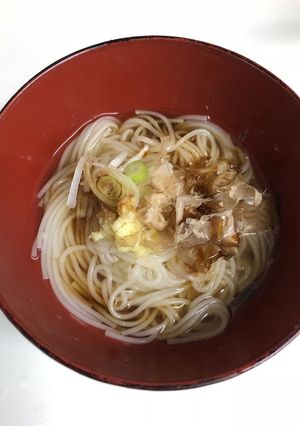 つけ汁の要らない釜揚げうどん・釜揚げ素麺-レシピのメイン写真
