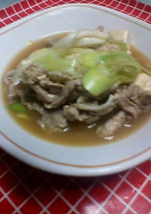 簡単♪肉豆腐♪-レシピのメイン写真