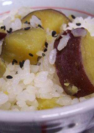 さつま芋ご飯で☆ほんのり甘い幸せ気分♪-レシピのメイン写真