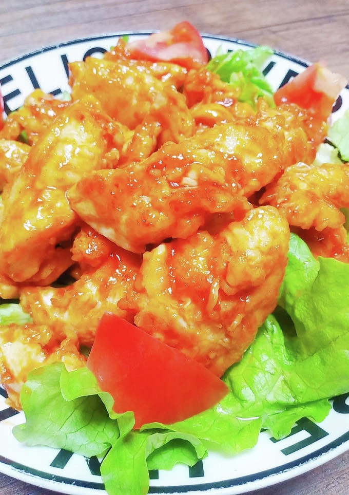 お弁当にも☆ささみの甘辛ケチャたれ焼き-レシピのメイン写真