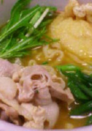 もちもち艶カレーうどん-レシピのメイン写真