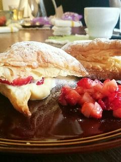 パイシートで作る いちごのミルフィーユ-レシピのメイン写真
