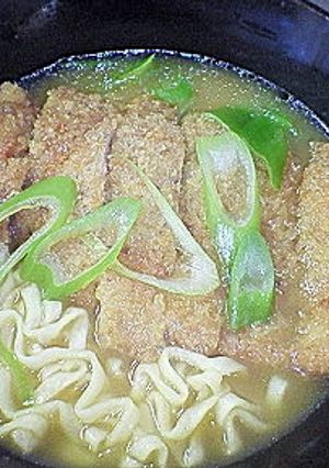 かつカレーうどん-レシピのメイン写真