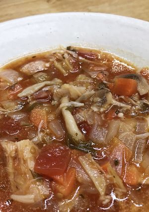 野菜嫌いも大好きになる魔法のトマトスープ-レシピのメイン写真