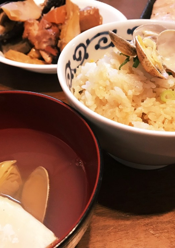 簡単深川めしとあさり汁-レシピのメイン写真