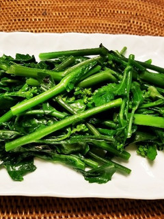 美味しくて時短! のらぼう菜の蒸しいため-レシピのメイン写真