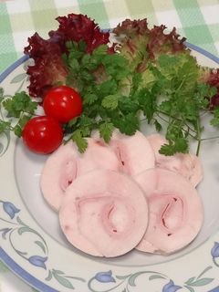 ハムを巻いた鶏ハム-レシピのメイン写真