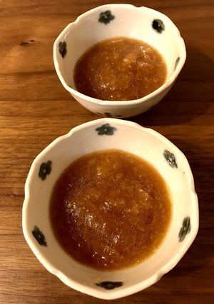 新玉ねぎと焦がし醤油のドレッシング-レシピのメイン写真