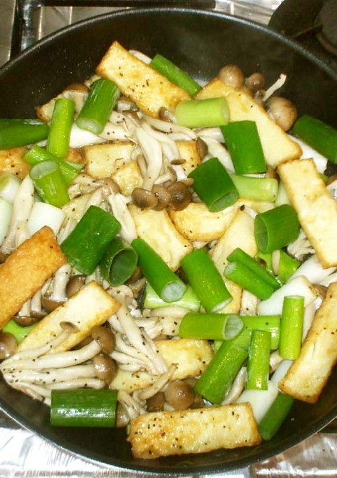 厚揚げしめじの酢野菜炒め♪簡単砂糖なし-レシピのメイン写真