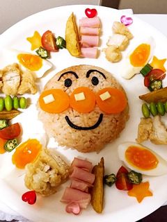 みんな大好きアンパンマンプレート☆-レシピのメイン写真