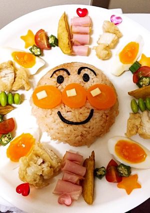 みんな大好きアンパンマンプレート☆-レシピのメイン写真