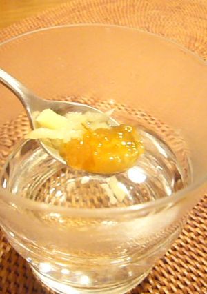 寒い時、喉が痛い時のゆず生姜茶ホット☆-レシピのメイン写真