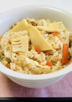 タケノコご飯・炊き込みご飯・3合分-レシピのメイン写真
