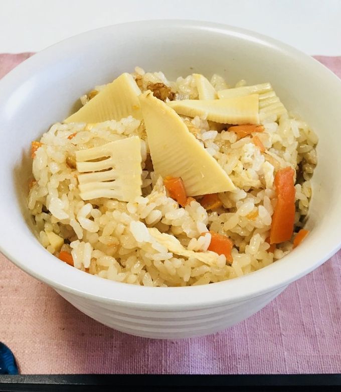 タケノコご飯・炊き込みご飯・3合分 by ○○○体裁よく