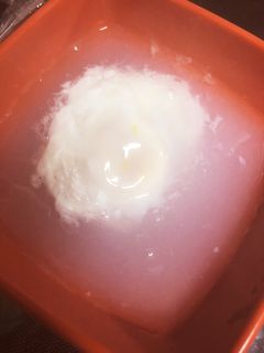 レンジでポーチドエッグ♡-レシピのメイン写真