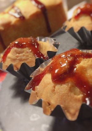 キャラメルパウンドケーキ、カップケーキ-レシピのメイン写真
