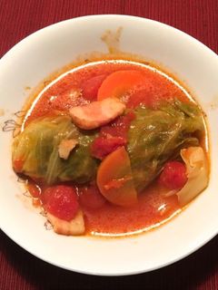 トマト缶でロールキャベツ-レシピのメイン写真