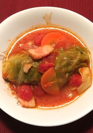 トマト缶でロールキャベツ-レシピのメイン写真
