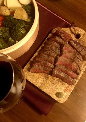 1センチ厚の牛肉ステーキフリット-レシピのメイン写真
