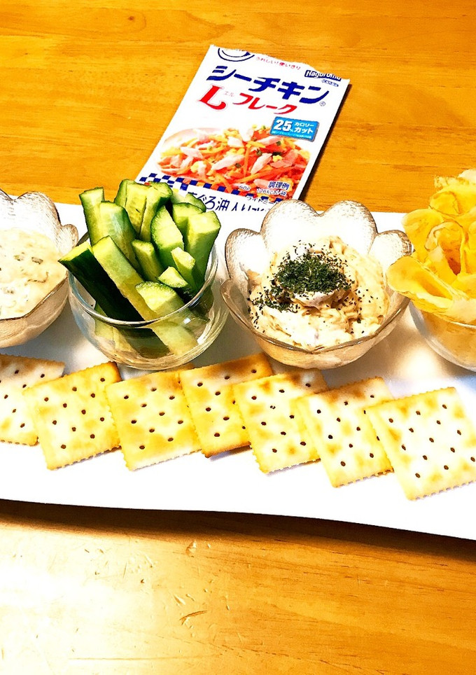 簡単！2種類のシーチキンディップ-レシピのメイン写真