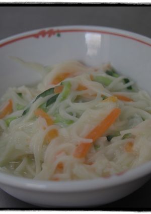 そうめんの酢味噌和え-レシピのメイン写真