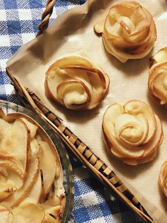 薔薇のアップルパイ-レシピのメイン写真