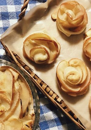 薔薇のアップルパイ-レシピのメイン写真