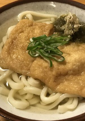 お揚げがあればできる【超略】きつねうどん-レシピのメイン写真