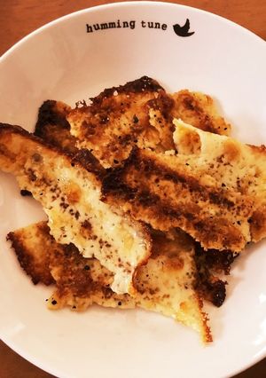 焦げ目がおいしいチーズせんべい！-レシピのメイン写真