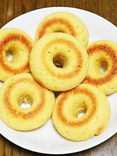 ☆豆腐でもちもち焼きドーナツ☆-レシピのメイン写真