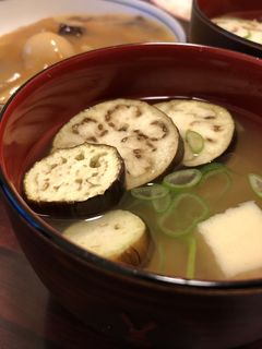 お茄子のインスタント風味噌汁-レシピのメイン写真