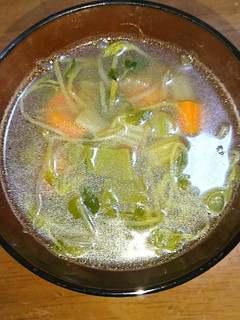 ホタテ缶しょうがにんにくの中華野菜スープ-レシピのメイン写真
