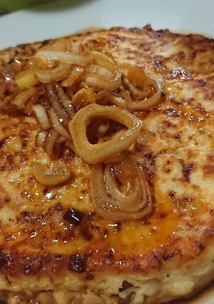 つくね風ジャンボ豆腐ハンバーグ-レシピのメイン写真