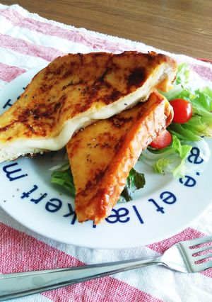 味噌×チーズで☆お食事フレンチトースト-レシピのメイン写真