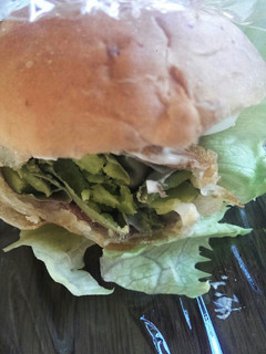 空豆の春巻きハンバーガー-レシピのメイン写真