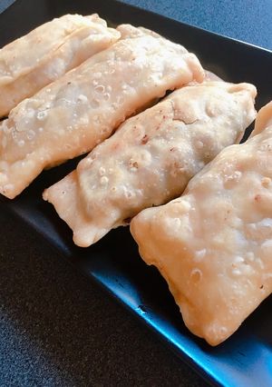 簡単！材料３つの手作り皮であんこパイ！-レシピのメイン写真