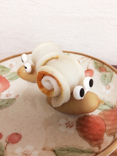 キャラ弁にも、超簡単かたつむり-レシピのメイン写真