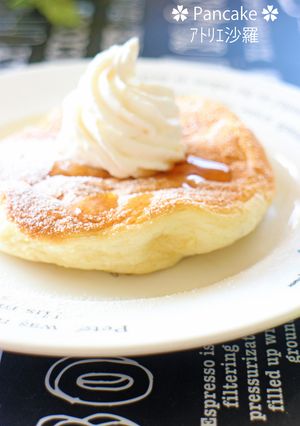 卵白消費♪天使のふわふわ食感❤パンケーキ-レシピのメイン写真