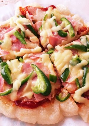 フライパンで簡単もちピザ-レシピのメイン写真