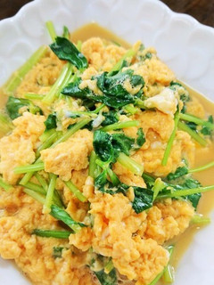 三つ葉の簡単たまごとじ☆-レシピのメイン写真