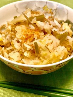 春キャベツとしらすの炊き込みご飯☆-レシピのメイン写真