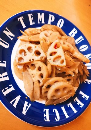 れんこんとゴボウの簡単！ピリ辛きんぴら-レシピのメイン写真