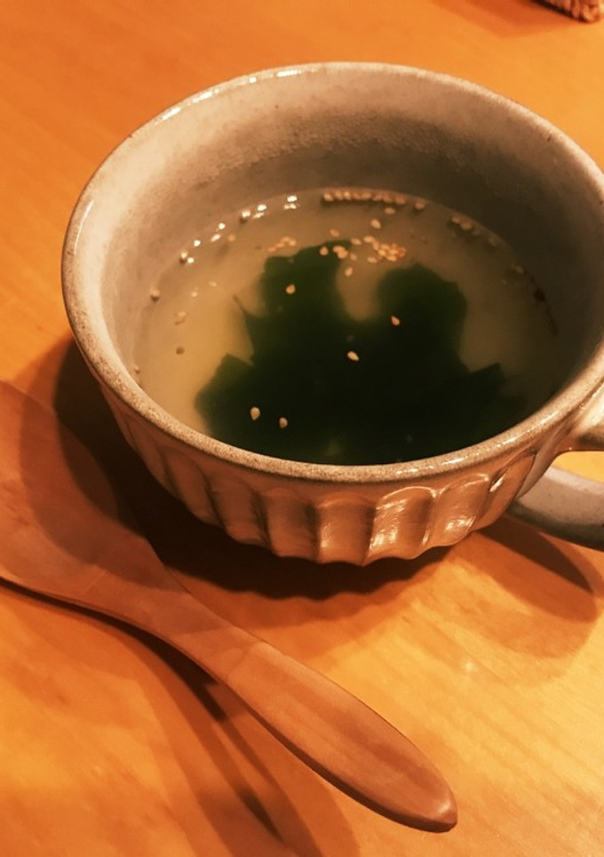 お湯を注ぐだけ！簡単わかめスープ(^^)-レシピのメイン写真