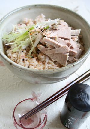 チャーシューでお茶漬け風-レシピのメイン写真