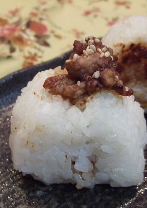 肉生姜おにぎり-レシピのメイン写真